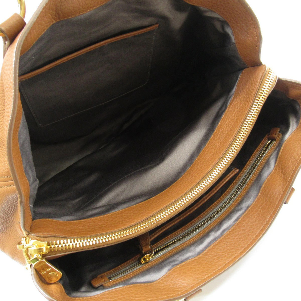 Miu Miu Vitello Daino handbag brown pebbled leather - Picture 5 of 10